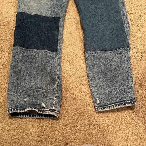 Abercrombie Ankle straight Ultra high rise sz 27 NWOT - Picture 3 of 5